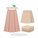 long/short Skirt